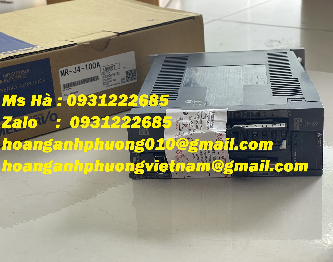 Bán chuyên - Bộ điều khiển Mitsubishi MR-J4-100A - giao nhanh